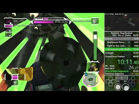 (47:49) Ratchet: Deadlocked NG+ No LC Speedrun