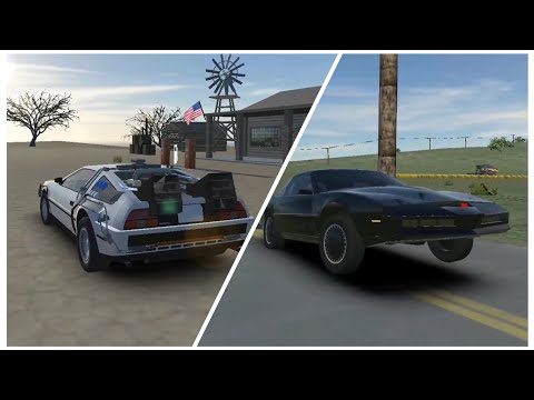DeLorean & Knight Rider on Android - Classic American Muscle Cars 2 | Gameplay