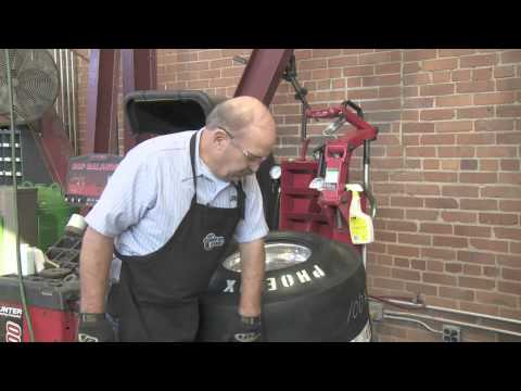 Install an Inner Tube in a Drag Racing Tire