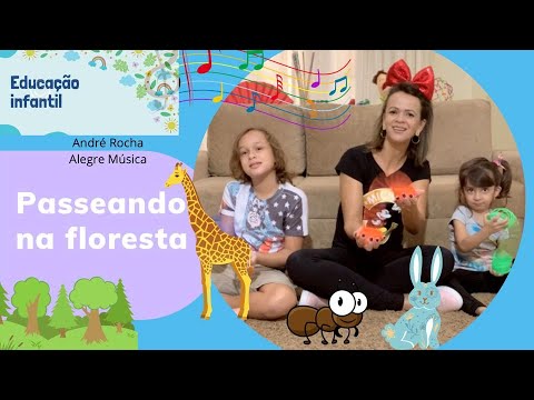 Passeando na floresta - Atividade  Música - Jeane Alcântara - Solo Ionara Lúcia