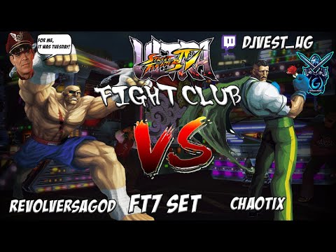 USF4 Fight Club - RevolverSaGod VS Chaotix FT7 Set Money Match $50