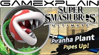 Super Smash Bros. Ultimate ANALYSIS - Piranha Plant Reveal Trailer (Secrets & Hidden Details)