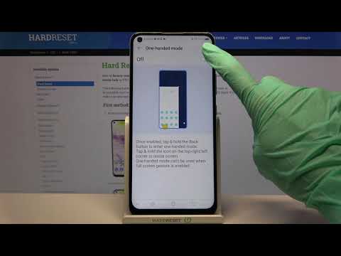 One-Handed Mode - ZTE Blade V2020 & Accessibility Settings