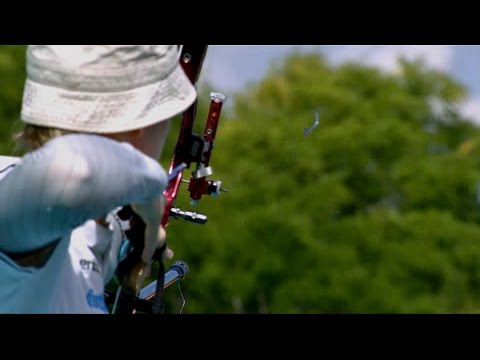 Aida Roman v Lisa Unruh — recurve women quarterfinal | Lausanne 2014 Archery World Cup