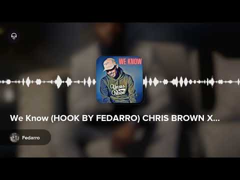 We Know  - Chris Brown x Ty Dolla Sign Type beat w/ Hook by Fedarro
