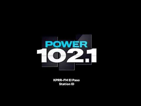 KPRR-FM Power 102.1 - El Paso, TX - Station ID (8/8/23)