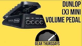 Video thumbnail for Volume Pedals - Dunlop Mini X Volume Pedal - Gear Demo by Marty Music