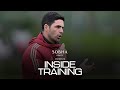 INSIDE TRAINING | Limbering up for Luton Town | Goals, crazy skills, rondos and more! | PL