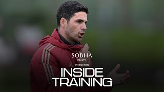 INSIDE TRAINING | Limbering up for Luton Town | Goals, crazy skills, rondos and more! | PL