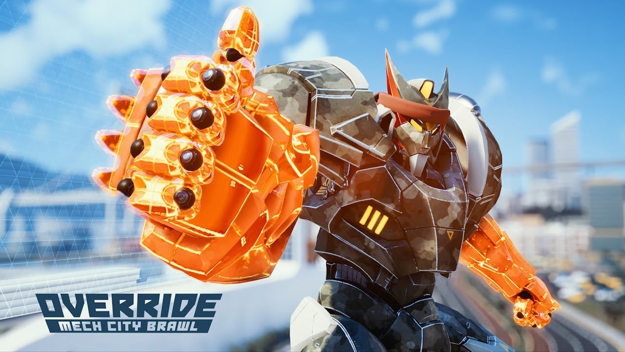 OVERRIDE: MECH CITY BRAWL - Launch Trailer [UK] - YouTube