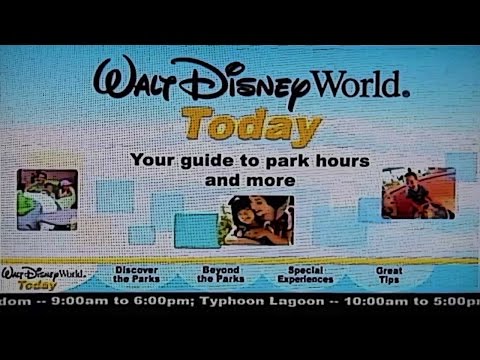 Walt Disney World Today Resort TV Loop