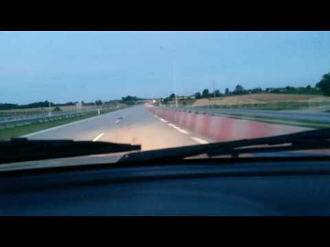 Timelapse Bydgoszcz - Toruń - Piotrków Trybunalski - Katowice - Kraków przez A1 i A4 10.07.2016