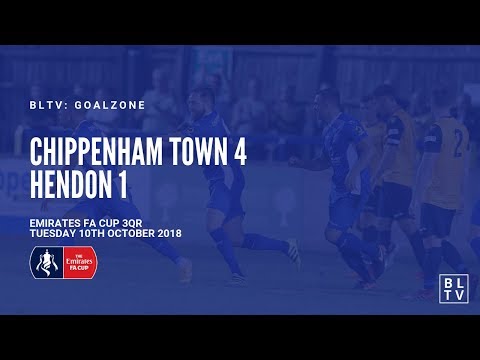 GOALZONE: Chippenham Town 4-1 Hendon | 2018/19 FA Cup