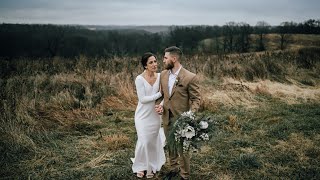 Boscobel Wisconsin Wedding during a cold November!
