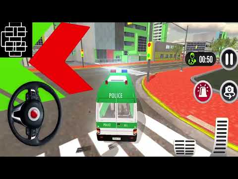 ✅Policeman Ambulance Van Driving - 911 Emergency Rescue Driving Simulator - Android Gameplay