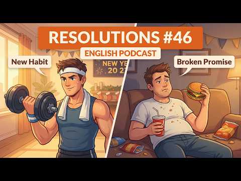 #46 Learn English with a Story: The Broken Resolutions ๐คฅ