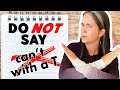 [American English Pronunciation] Do *not* say ”can’t” with a T!