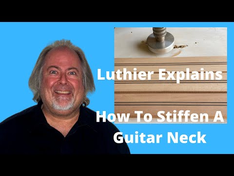 Luthier Explains - How To Stiffen A Classical Guitar Neck | Schramm Guitars