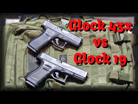 Glock 19 vs Glock 43X The Real Difference for Concealed Carry