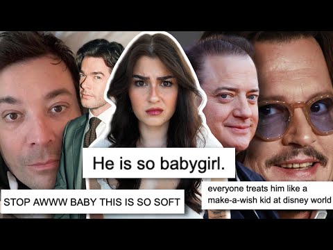 the problem with infantilizing male celebrities...