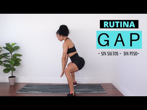 Rutina GAP | Gluteos, abdomen y piernas | Sin Peso, Sin Saltos