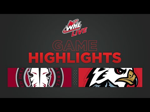 WHL Highlights: Rebels (5) at Winterhawks (4) SO - February 7, 2023