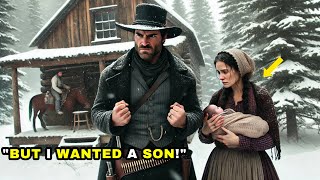 Settler Woman Gave Birth To A Daughter, But Her Cruel Husband Threw Her Out, Only A Sioux Saved Them