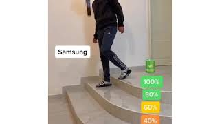 IPHONE batteries Vs Samsung