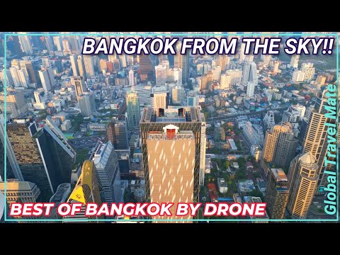Best of BANGKOK From the SKY by Drone 🇹🇭 Thailand