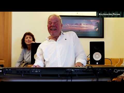 Andre Schurna am Yamaha Genos zum Musikertreffen 2023