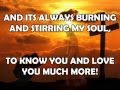Your Love is Like a River w/lyrics By Third Day
