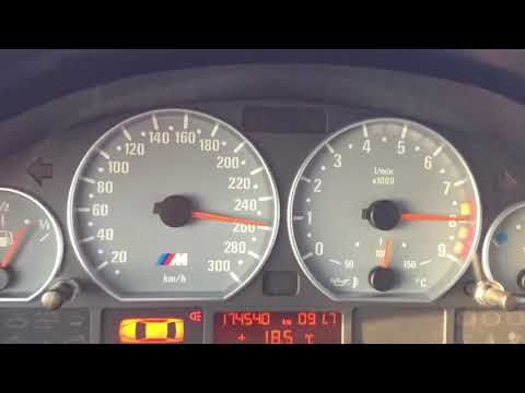 E46 M3 0-298 km/h. (CSL Airbox, Alpha-N, Frank Smith/TuningTech)