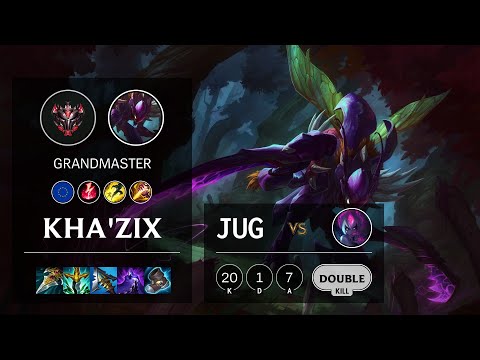 Kha'Zix Jungle vs Evelynn - EUW Grandmaster Patch 11.14