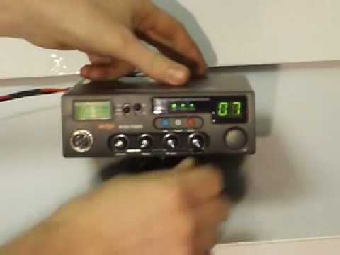 Changing Bands On A Intek 550 CB Radio