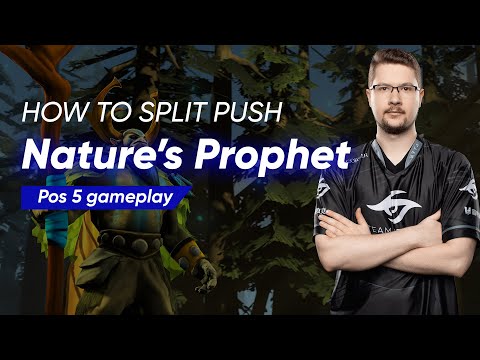 Nature's Prophet Pos 5 by Puppey | Full Gameplay Dota 2 7.28