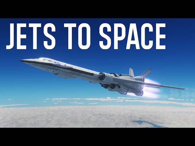 Reaching SPACE in KSP using ONLY JET ENGINES!