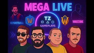 🔴MEGA LIVE | PSG PODE ESPERAR! #efootball #warcraft #csgo2 #bf6 #warzone