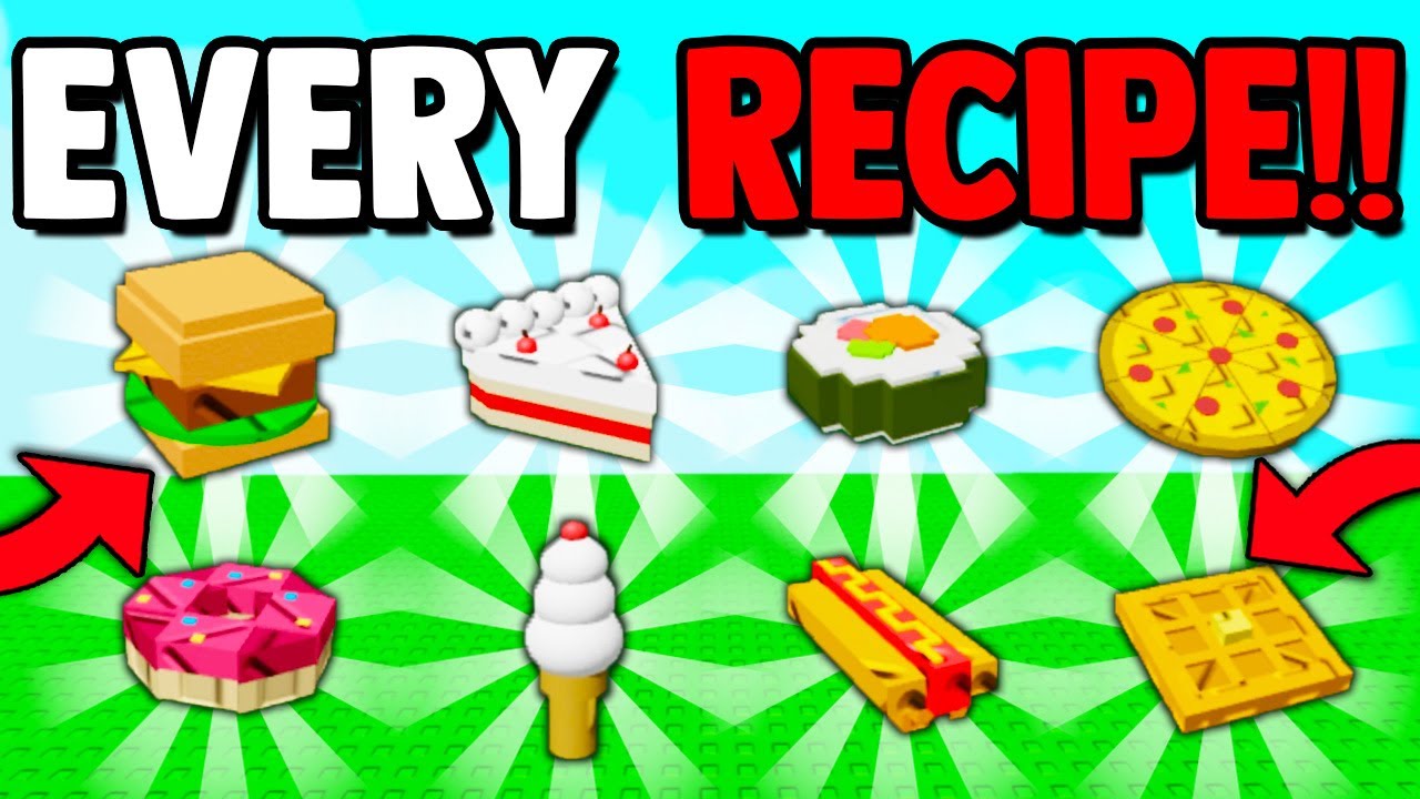 EVERY RECIPE in Grow a Garden ROBLOX