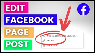How To Edit A Facebook Page Post? [in 2023]