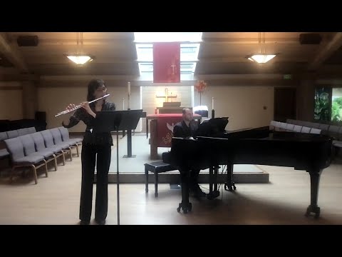 Burton Sonatina for Flute & Piano, movement 1