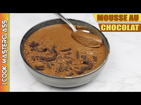 ✅ LA MOUSSE AU CHOCOLAT DE CHRISTOPHE MICHALAK : La meilleure recette !