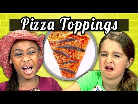 KIDS vs. FOOD #5 - 各种披萨 (KIDS vs. FOOD #5 - PIZZA TOPPINGS)