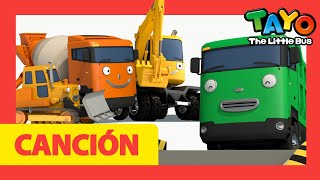 Tayo Cancion de los colores para niños l Vehículos pesados Canción familiar de dedos l Tayo Autobús