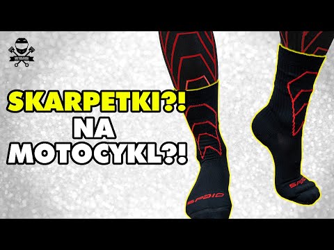 Czy są Ci POTRZEBNE Skarpetki MOTOCYKLOWE? SPAIO