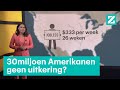 Paniek onder Amerikanen: binnenkort stopt hun corona-uitkering • Z zoekt uit
