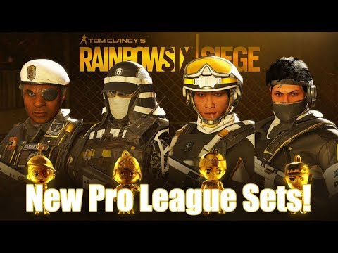 Capitao, Echo, Kapkan, and Lesion PRO LEAGUE SKINS!- Rainbow Six Siege Skin Showcase