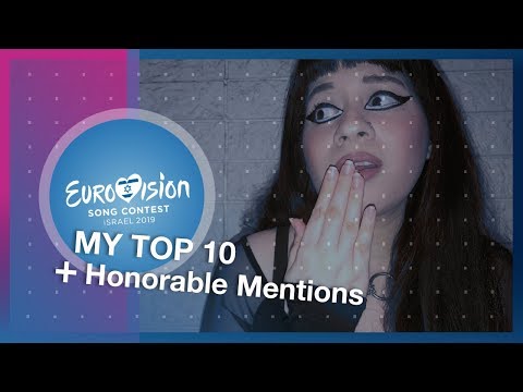 My Top 10 Eurovision 2019 Songs | Krystina Maria