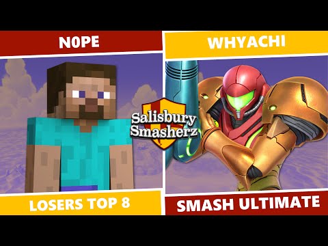 SBY100: Losers Top 8 - n0pe (Steve) Vs. Whyachi (Samuus) SSBU