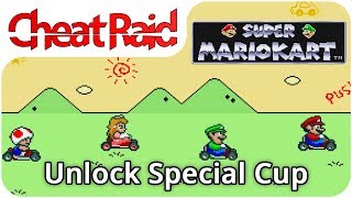 Super Mario Kart Unlock Special Cup Instantly | SNES