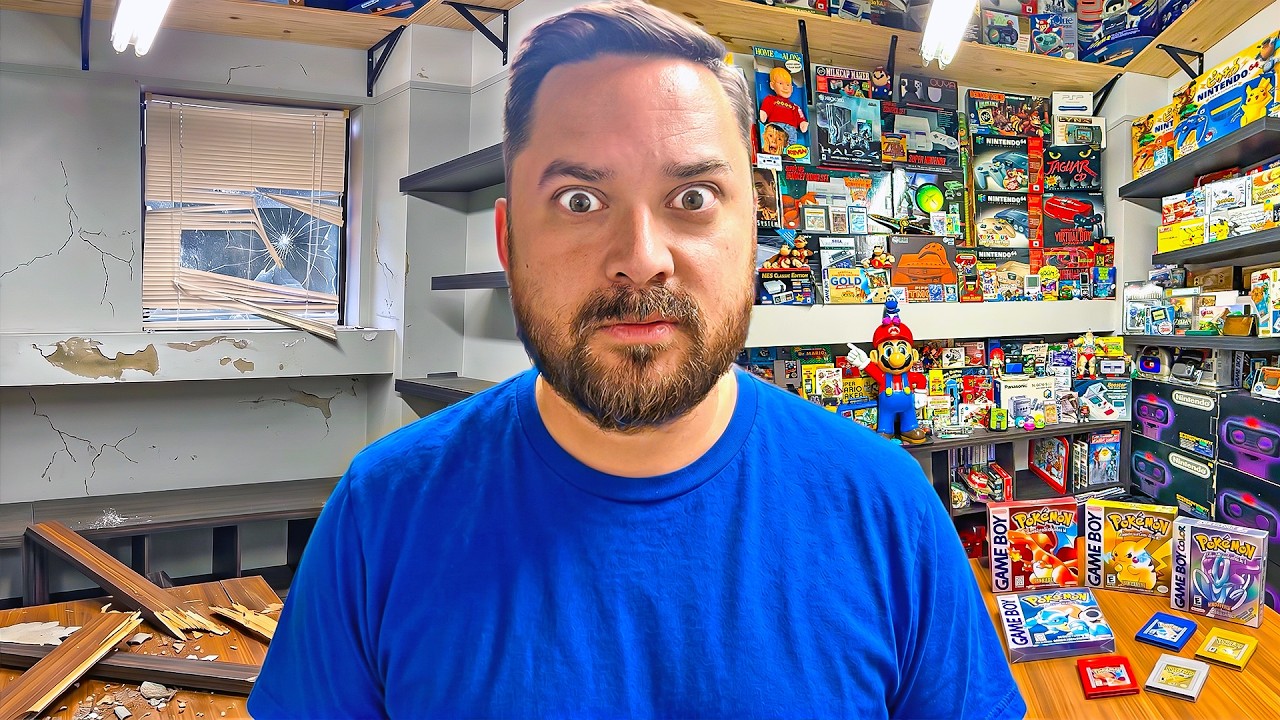 I TORE DOWN my Game Room